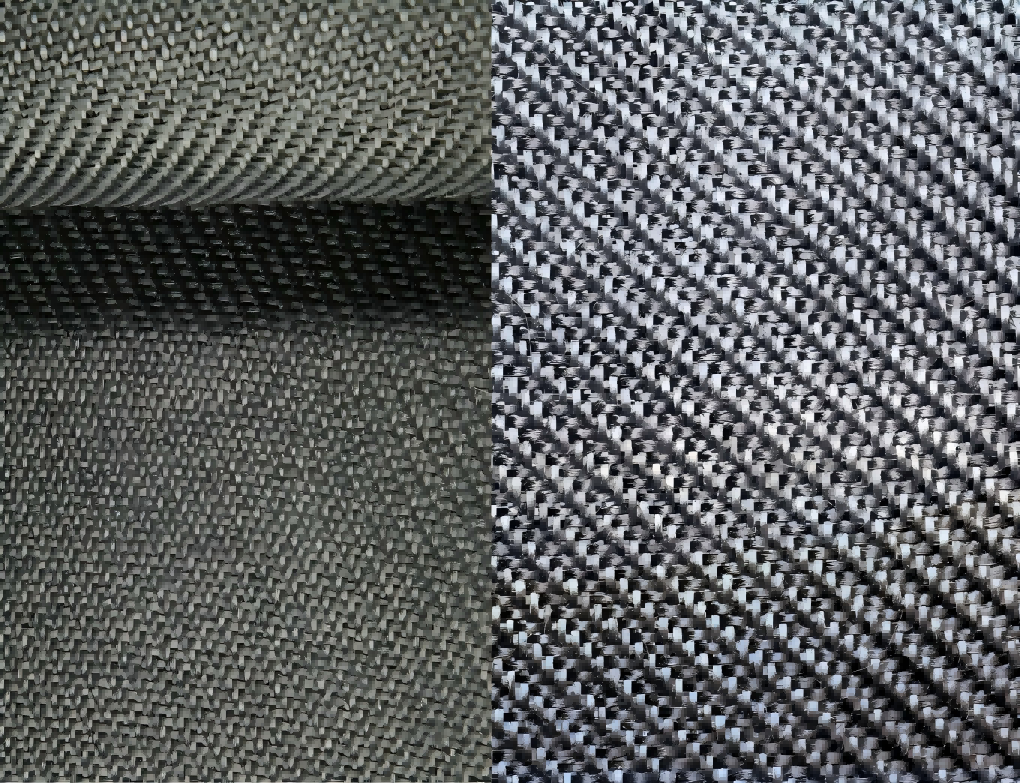 全预混燃烧头织物